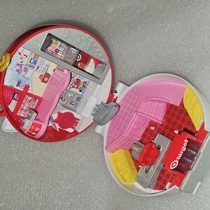 Mattel 2023 Polly Pocket Target  Bullseye Adventure Doll Playset- Pre Owned
